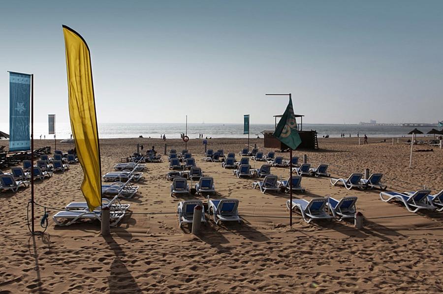 Hotel Kenzi Europa Agadir Exterior foto Beach at the resort