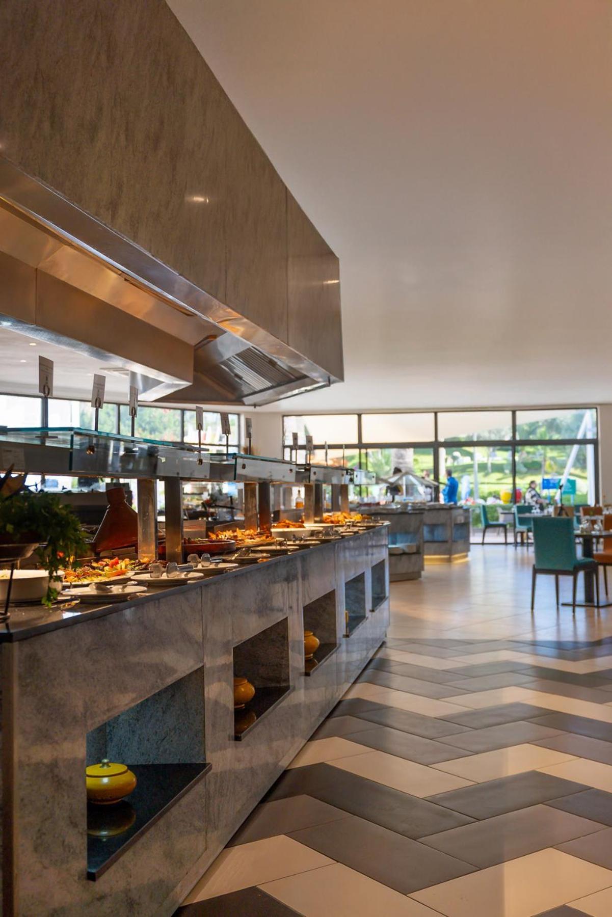 Hotel Kenzi Europa Agadir Exterior foto The buffet at the hotel