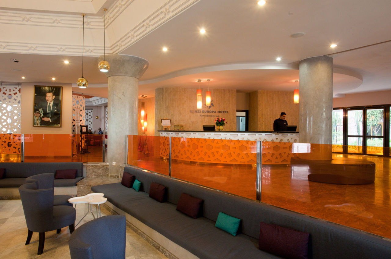 Hotel Kenzi Europa Agadir Exterior foto Lobby