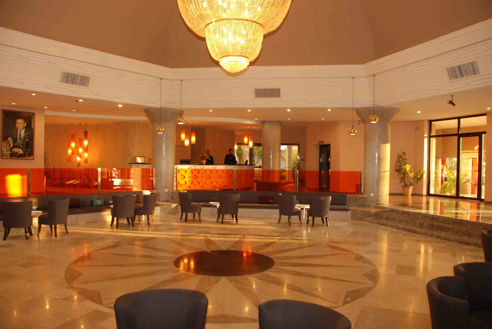 Hotel Kenzi Europa Agadir Exterior foto Lobby